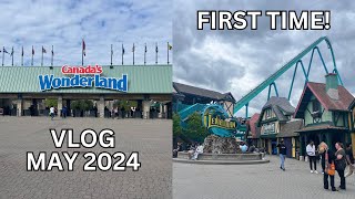 Canadas Wonderland May 2024 Vlog [upl. by Indyc]