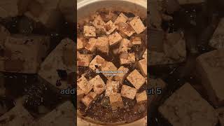 easiest mapo tofu u will ever make easyrecipe chinesefood tofu healthyrecipes cookingathome [upl. by Kaule]