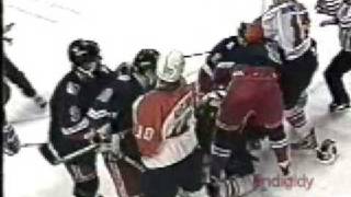 Tikkanen slashing Lindros 51897 playoffs [upl. by Esekram315]