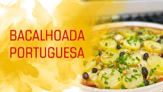 Bacalhoada portuguesa [upl. by Ellekcim]