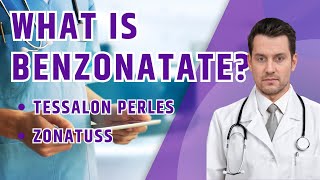 What is Benzonatate Uses dosage and side effects Tessalon Perles Zonatuss [upl. by Oidivo]