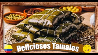 Receta TAMALES COLOMBIANOS  Paso a paso Muy bien explicado 💪 [upl. by Reisch]