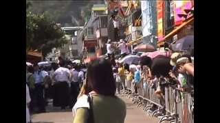 Human Mobile Stage 73A Cheung Chau Bun Festival 长洲太平清醮，Lion Dance Kung Fu [upl. by Oman313]