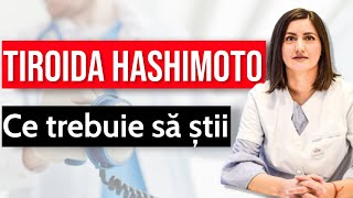 TIROIDA HASHIMOTO Ce trebuie să știi [upl. by Chic613]