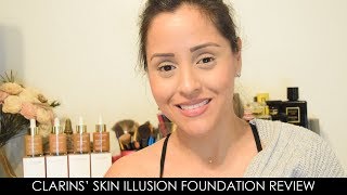 Clarins’ Skin Illusion Foundation Review [upl. by Willyt]