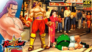 Real Bout Fatal Fury Special  Wolfgang Krauser Arcade  1997 4K 60FPS [upl. by Darcee]