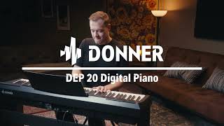 Good choice for beginners Donner DEP20 Beginner Digital Piano 88 Key I Donner Spotlight [upl. by August]