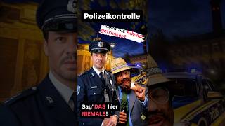 👮🚀POLIZEIKONTROLLE Haben Sie ALKOHOL getrunken DAS darfst Du NIEMALS antworten😱 shorts witzig [upl. by Dnalyar526]