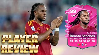 ¡POR FIN TENEMOS A RENATO FUTTIES REVIEW RENATO SANCHES 99 FUTTIES EVO TOP NUMBER NINE FC24 [upl. by Airasor763]