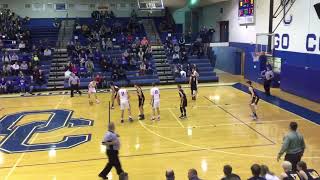 Oldham County vs Grant County High School Basketball 12112018 [upl. by Klapp]