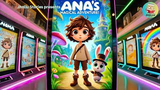 Anas Magical Adventure  Learning English  Bedtime stories  Kids Stories  Jhollu Stories [upl. by Caines591]