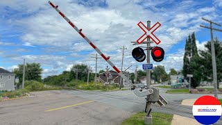 Railroad Crossing  Main Street East Stewiacke NS [upl. by Assiran]