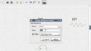 Drawing Schematic using GSchem  English [upl. by Rehpotsihc511]