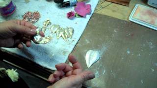 Painting and Enameling Brass Blanks with UTEE To Make Jewelry [upl. by Enyawed]