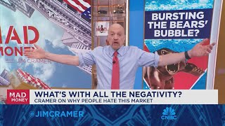 Jim Cramer is bursting market bubbles [upl. by Grevera]