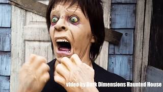 Distortions Unlimited Spooked Scared Animated Halloween Prop for Haunted House or Yard Haunt Display [upl. by Nithsa]