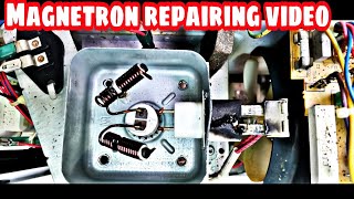 Microwave oven repairing Magnetron repairing video മലയാളം Hindi and English [upl. by Dulcinea]