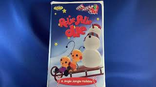 VHS Rolie Polie Olie  A Jingle Jangle Holiday [upl. by Sikko]