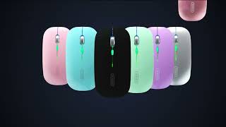 TENMOS M16 led wireless bluetooth mouse [upl. by Lanuk]