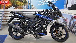 Bajaj Pulsar 220F New Model 2024 Detailed Review  6 New Updates  On Road Price amp Colors [upl. by Feinberg]