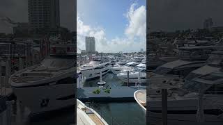 Boat Show day 1 Fort Lauderdale [upl. by Caye]