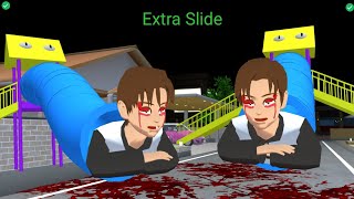 YUTA MIO Baby Exe Horror Extra Slide 😱  SAKURA School Simulator Horror Drama 👺 [upl. by Prowel76]