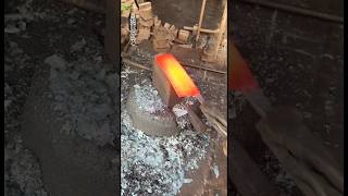 Forge a sharp bone cutting knife [upl. by Idyak]