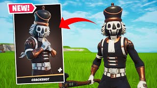 New CRACKSKULL Skin Gameplay Fortnite Battle Royale [upl. by Rae418]