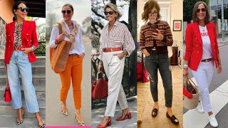 Casual Outfits For women Over 405060  Business Winter Outfits Fashion 2024  Khols Outfits [upl. by Missi779]