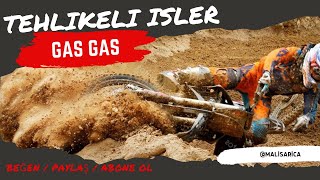 Tehlikeli Düşüşler  Gas Gas Ec 250  Offroad  Enduro  Cross [upl. by Enajiram]