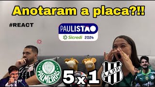 REACT REAÇÕES PALMEIRAS x PONTE PRETA [upl. by Yngad]