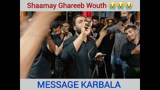 New kashmiri noha  2024 kashmiri noha  Shamay Gareeb Wouth  New noha  Kand Mohalla noha 2024 [upl. by Hayotal]