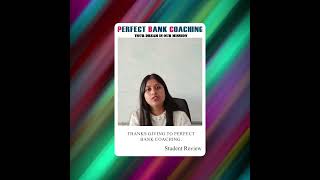 Perfect Bank Coaching  What Our Students Say [upl. by Queridas]