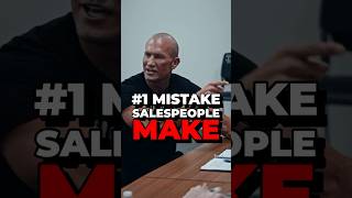 1 MISTAKE SALESPEOPLE MAKE [upl. by Aracal]