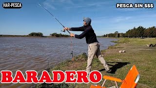 💥PESCA EN BARADERO patimoncholoamarillosmojarras y armado [upl. by Decato]