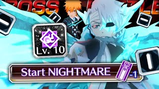 NEW THOUSAND YEAR BLOOD WAR TOSHIRO DESTROYS NA RANGED NIGHTMARE GQ GUIDE  Bleach Brave Souls [upl. by Nnaeirrac137]