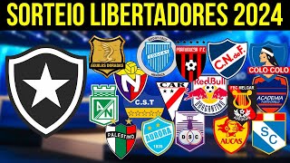 AO VIVO  SORTEIO COPA LIBERTADORES 2024  FASE PRELIMINAR [upl. by Airekahs323]