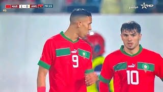 Soufiane Rahimi vs Angola 22032024 [upl. by Revlys]