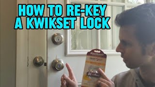 How to ReKey a Kwikset Lock [upl. by Botzow]