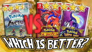 Is Pokemon Legends Arceus ACTUALLY Better Than Scarlet and Violet [upl. by Paolo]