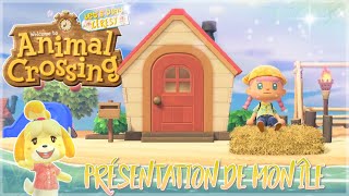 ANIMAL CROSSING NEW HORIZONS  PRÉSENTATION DE MON ÎLE [upl. by Berwick]