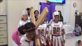 Good Friday Service for Children Passion Play in CDM Penang [upl. by Arem624]