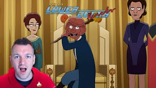 Lower Decks  S4 Ep 6 Rules of Acquisition First Time Watching [upl. by Lorena802]