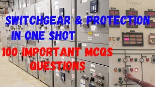 IMPORTANT 100 MCQS ON SWITCHGEAR amp PROTECTION [upl. by Toulon]