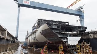 Chantiers navals de SaintNazaire  quotUne entreprise stratégique pour la Francequot  RTL  RTL [upl. by Dur]