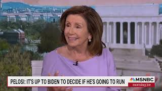 Speaker Emerita Pelosi on MSNBCs Morning Joe [upl. by Lanoil]