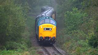 BR Class 37 Diesel No 37264 passing through Esk Valley  North Yorkshire Moors Railway 2024 [upl. by Otrebmuh]