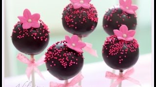 Cake Pops  TIP amp TRICKS to get a perfect Cake pop [upl. by Ecnerwaled]