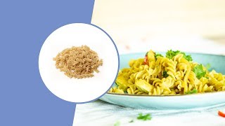 Koolhydraatarme Maaltijd Pasta met Kip Curry  Protiplan Eiwit Dieet [upl. by Shellans]