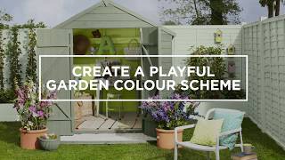 The Playful Colour Palette  Cuprinol Garden Ideas [upl. by Cyrie]